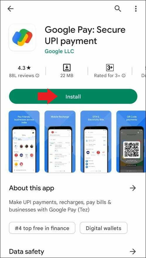 Google Pay अकाउंट कैसे बनाएं