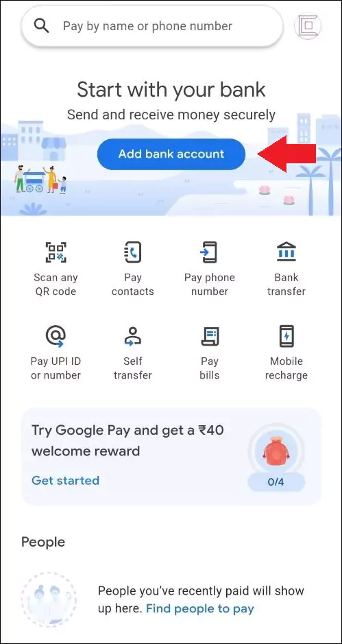 Google Pay Account Kaise Banaye Bank Account