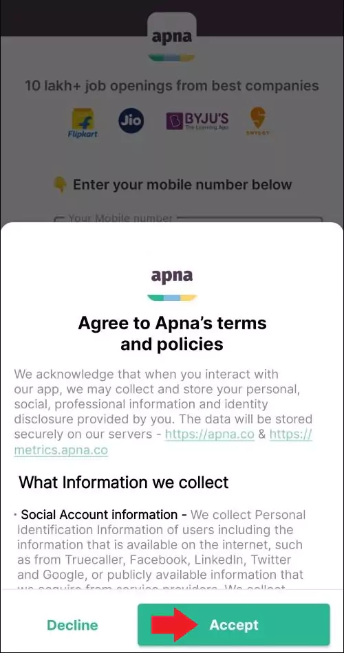 Apna Job App Review in Hindi