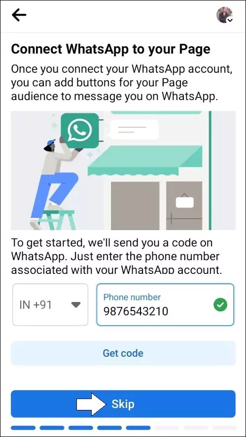 फेसबुक पेज से Whatsapp अकाउंट कनेक्ट करें