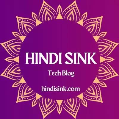 Hindi Sink Logo