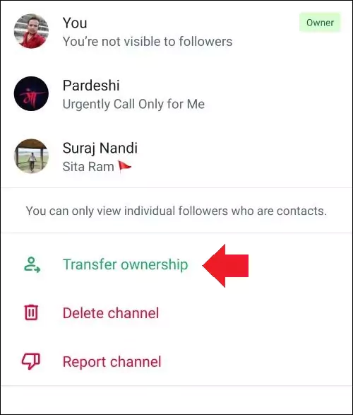 WhatsApp Channel Me Ownership Transfer Kaise Kare