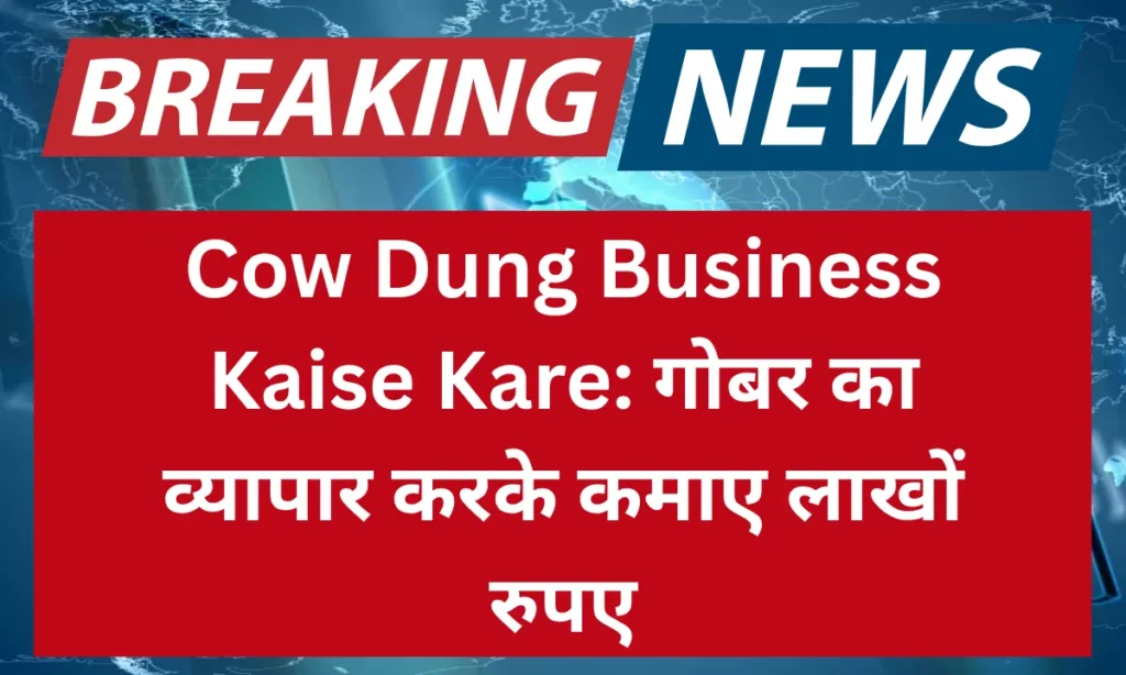 Cow Dung Business