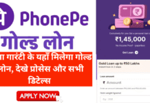 PhonePe से गोल्ड लोन कैसे ले : बिना गारंटी के यहाँ मिलेगा गोल्ड लोन, देखे प्रोसेस और सभी डिटेल्स PhonePe