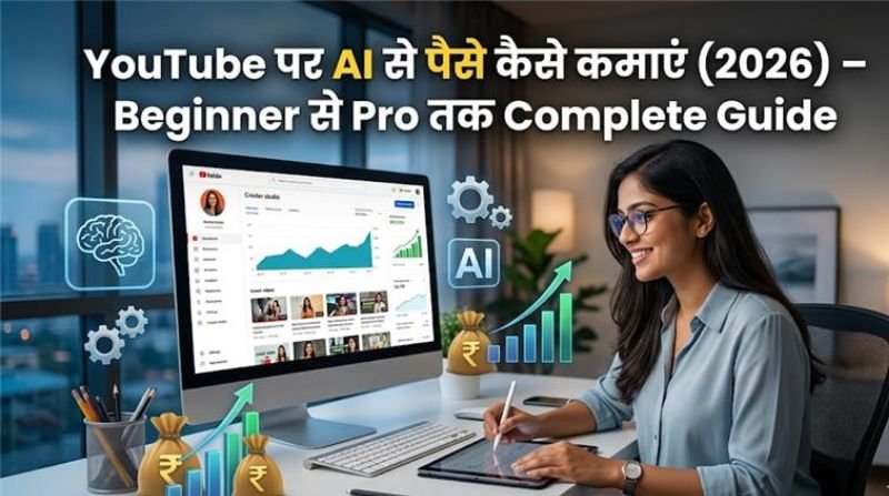 YouTube पर AI से पैसे कैसे कमाएं