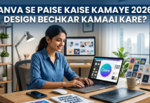 Canva Se Paise Kaise Kamaye 2026 – Design Bechkar Kamaai Kare Canva Se Paise Kaise Kamaye