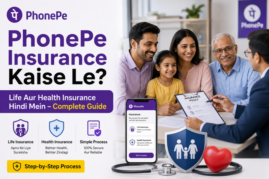 PhonePe Insurance Kaise Le